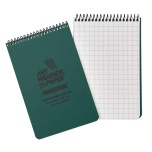 Waterproof Notebook MODESTONE A33MIL 96x148 mm TOP SPIRAL 50sheets/100pages GREEN