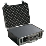 Peli Case 1520, With Foam, Black, Interior 44,9×31,8×17,1 cm