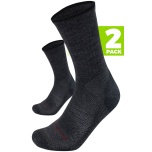Lorpen T2 MERINO HIKER 2-PACK Charcoal L (43-46)