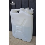 20L Military WATER jerrycan WHITE-TRANSPARENT Scepter 12195