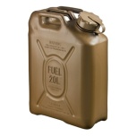 05482 Scepter jerry can (military fuel can) 20L Field Drab / DIESEL and PETROL