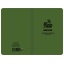 MODESTONE B23 118x183 mm FLEXIBLE SIDE BOUND waterproof notebook GREEN 64sheets/128pages