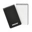 MODESTONE A103 76x130 mm TOP SPIRAL waterproof notebook BLACK 30sheets/60pages